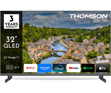 THOMSON Televizor 32FQG3S15C, QLED, Full HD, Google TV, 32"